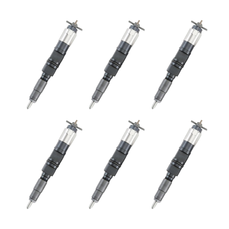 Tamerx Fuel Injector for John Deere 9.0L engines, OEM RE546777 (Set of 6), high-quality performance.