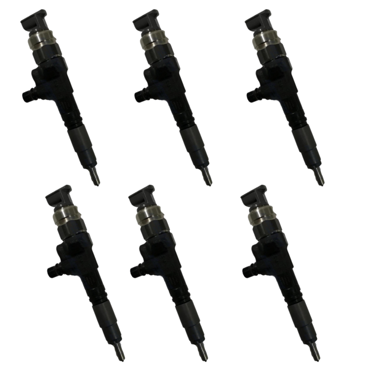 Tamerx Kubota V2607 Fuel Injector 2011 - 2023, OEM 1J705-53053 ( Set of 6 ), designed for 2007-2010 models