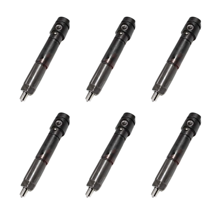 Tamerx Fuel Injector for Mack AC380 and AC410 engines, OEM 736GB421M2X Set of 6, for 2000-2006, high-quality performance.