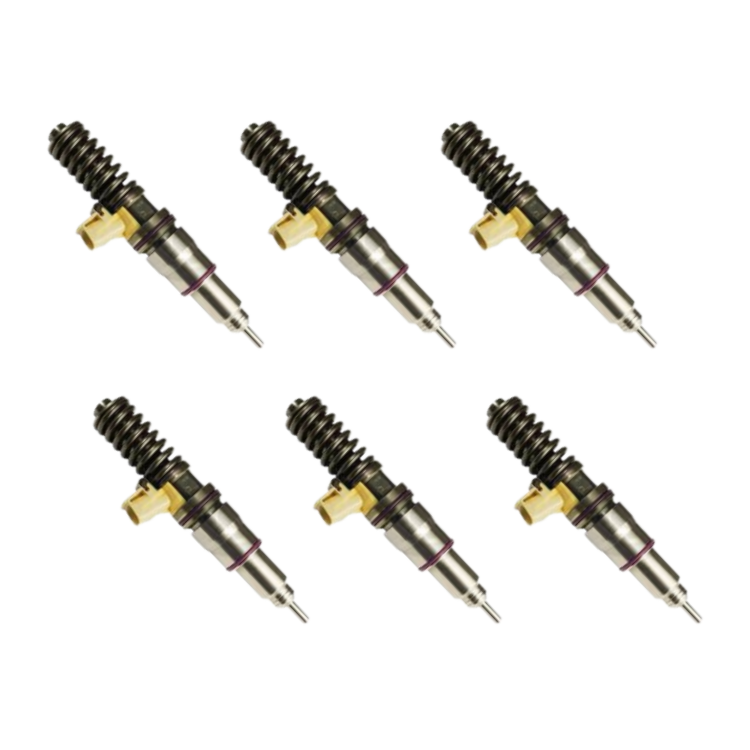 Tamerx Fuel Injector for Mack MP10 engines, OEM 8500496 Set of 6, high-quality performance.