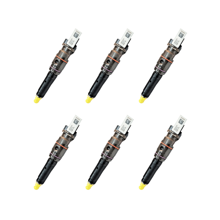 Tamerx Fuel Injector for Paccar MX11 engines, OEM 24111619PEX (Set of 6), for 2018-2021 models, high-quality performance.