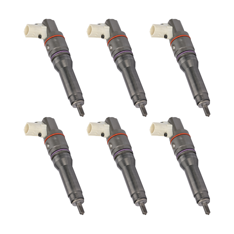 Tamerx Fuel Injector for Paccar MX13 engines, OEM 2005596PEX ( Set of 6 ), for 2014-2017 models, high-quality performance.