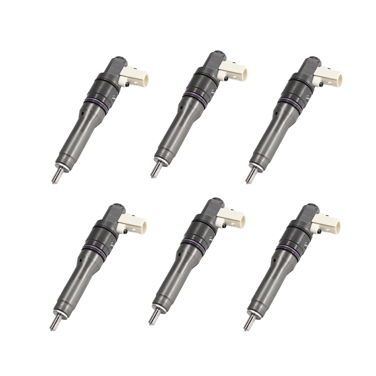 amerx Fuel Injector for Paccar MX13 engines, OEM 2426856PEX (Set of 6), for 2022-2025 models, high-quality performance.