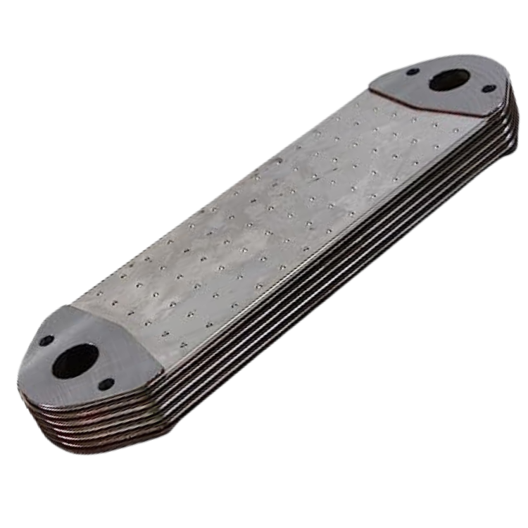 Tamerx Volvo D12 Engine Oil Cooler 2003-2007, OEM 8170816, designed for high-quality performance.