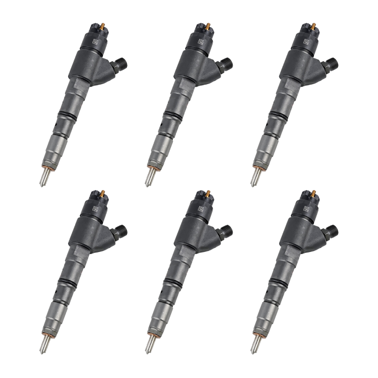 Tamerx Fuel Injector for Volvo Industrial D6E engines, OEM 902079683 Set of 6, high-quality output.
