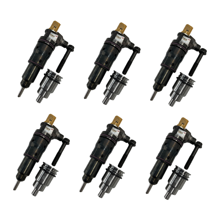 Tamerx Fuel Injector for Volvo Penta engines, OEM 23958576 Set of 6, high-quality performance.