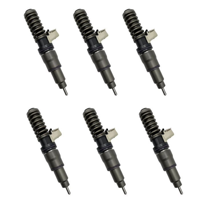 Tamerx Fuel Injector for Volvo Penta engines, OEM 3883426 (Set of 6), high-quality performance.