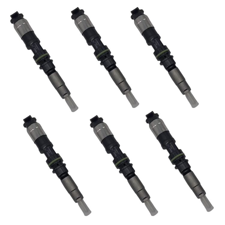 Tamerx Fuel Injector for Volvo TAD540VE, TAD840VE, TAD853VE engines, OEM 21785960 (Set of 6), high-quality performance.
